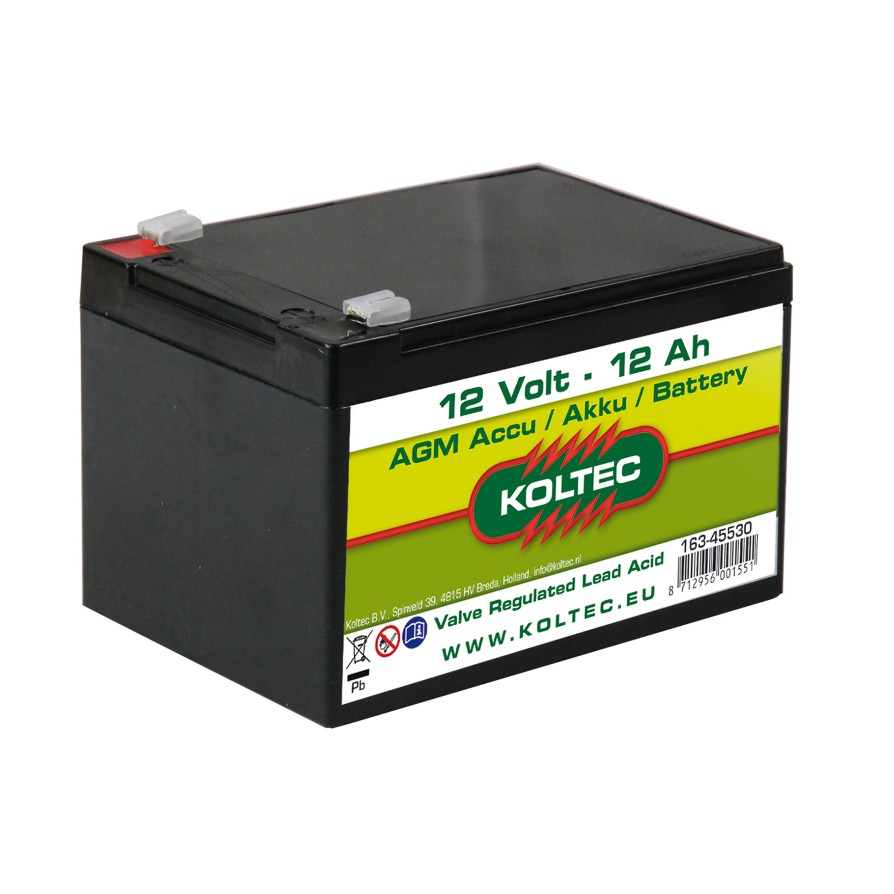 163-45530 AGM battery 12V-12Ah