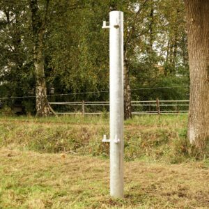 Gegalvaniseerde paal dubbele duimen 90 graden